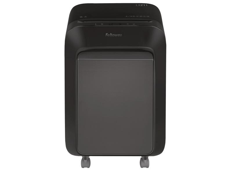 Fellowes Aktenvernichter LX211 P-5, 15 Seiten, Schwarz