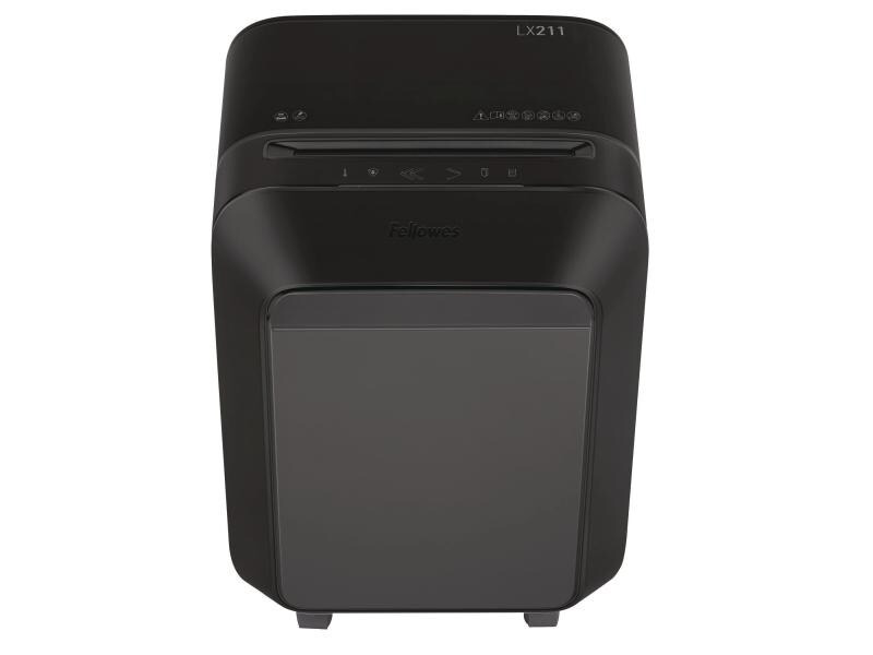 Fellowes Aktenvernichter LX211 P-5, 15 Seiten, Schwarz