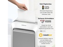 Fellowes Aktenvernichter LX211 P-5, 15 Seiten, Weiss