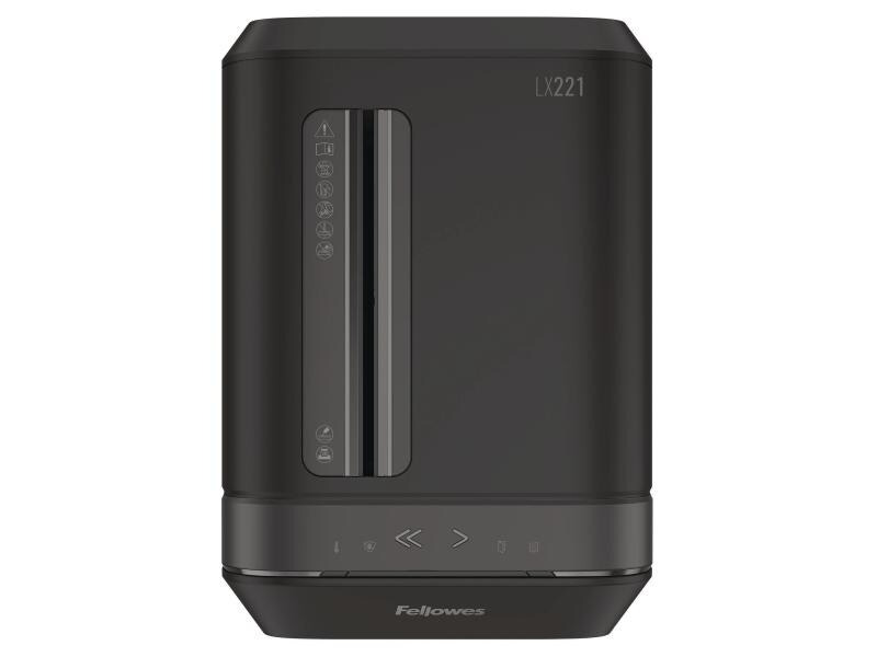 Fellowes Aktenvernichter LX221 P-5, 20 Seiten, Schwarz