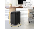 Fellowes Aktenvernichter LX221 P-5, 20 Seiten, Schwarz