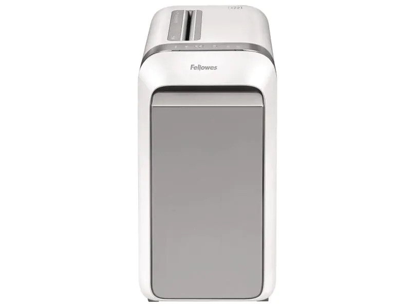 Fellowes Aktenvernichter LX221 P-5, 20 Seiten, Weiss
