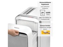 Fellowes Aktenvernichter LX221 P-5, 20 Seiten, Weiss