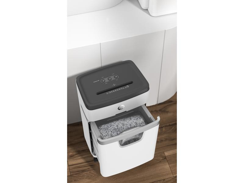 HP Aktenvernichter OneShred 12MC P-5, 12 Seiten