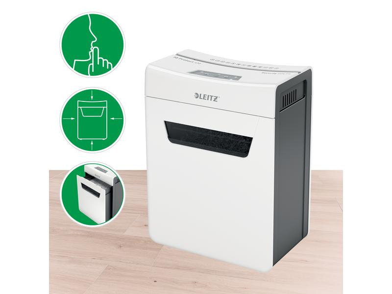 Leitz Aktenvernichter IQ Protect 6X P-5, 4 Seiten