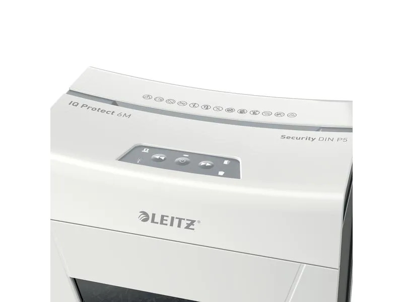Leitz Aktenvernichter IQ Protect 6X P-5, 6 Seiten