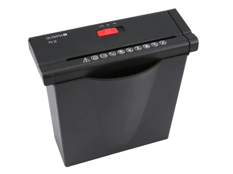 Olympia Aktenvernichter PS 36 P-2, 6 Seiten