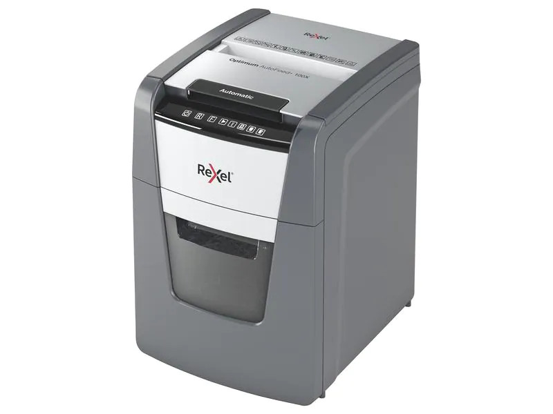 Rexel Aktenvernichter Optimum Autofeed+ 100M P-5, 100 Seiten