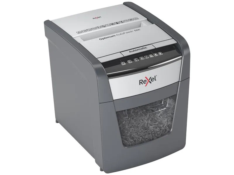 Rexel Aktenvernichter Optimum Autofeed+ 50X P-4, 50 Seiten