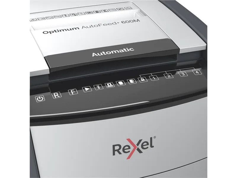 Rexel Aktenvernichter Optimum Autofeed+ 600X P-4, 600 Seiten