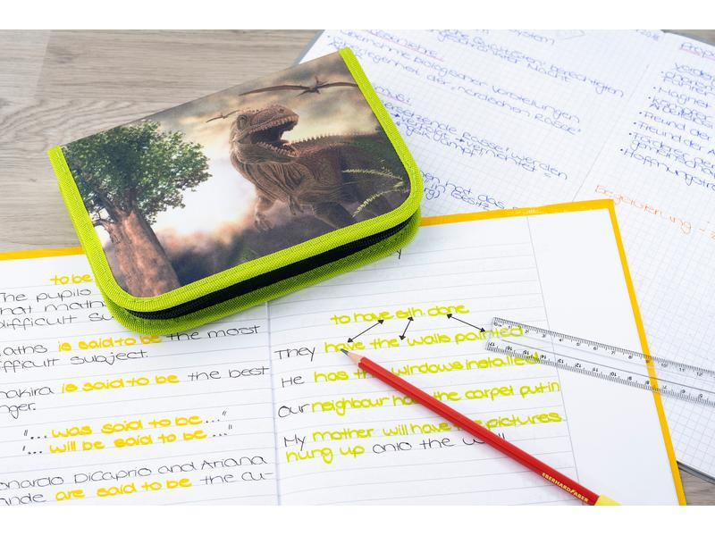 Eberhard Faber Etui Dino 42-teilig, Grün