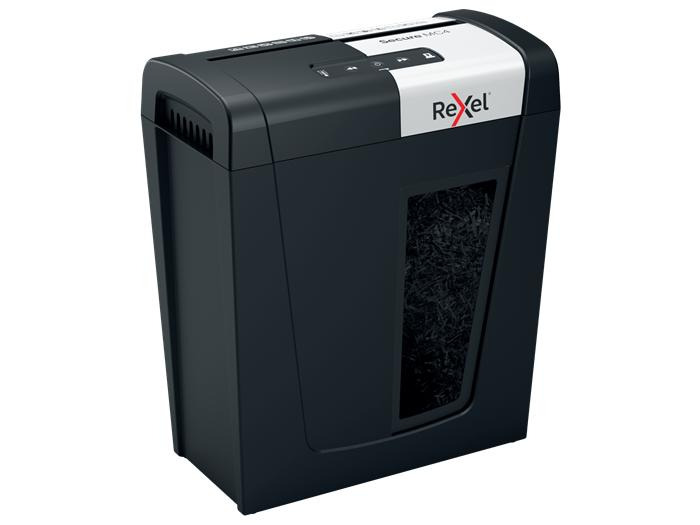 Rexel Aktenvernichter Secure MC4 P-5, 4 Seiten