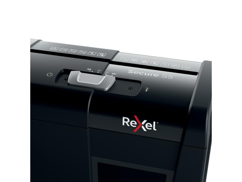 Rexel Aktenvernichter Secure S5 P-2, 5 Seiten
