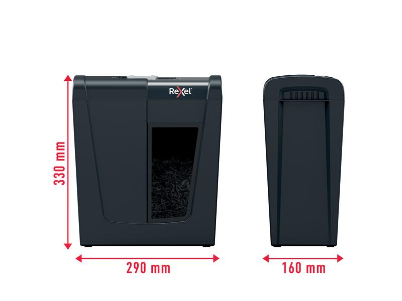 Rexel Aktenvernichter Secure S5 P-2, 5 Seiten