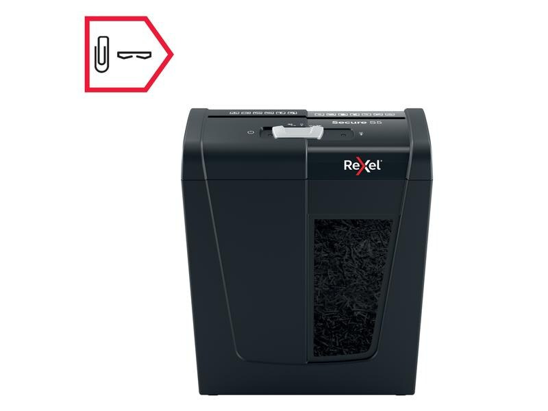 Rexel Aktenvernichter Secure S5 P-2, 5 Seiten