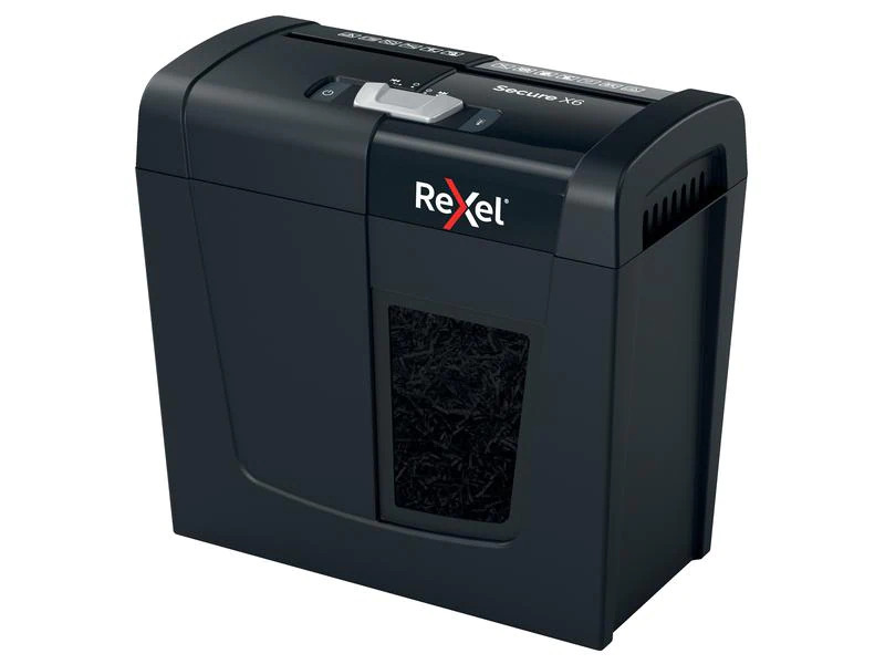 Rexel Aktenvernichter Secure X6 P-4, 6 Seiten