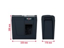 Rexel Aktenvernichter Secure X6 P-4, 6 Seiten