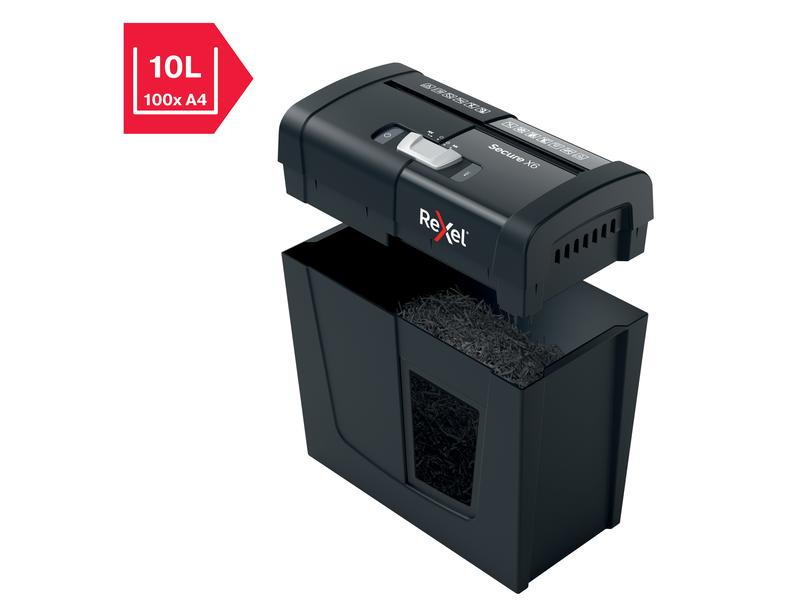 Rexel Aktenvernichter Secure X6 P-4, 6 Seiten