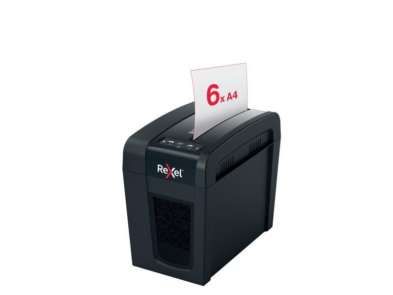 Rexel Aktenvernichter Secure X6-SL P-4, 6 Seiten