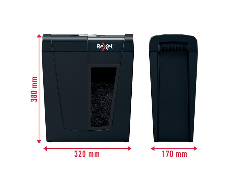 Rexel Aktenvernichter Secure X8 P-4, 8 Seiten