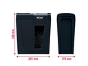Rexel Aktenvernichter Secure X8 P-4, 8 Seiten