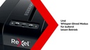 Rexel Aktenvernichter Secure X8-SL P-4, 8 Seiten