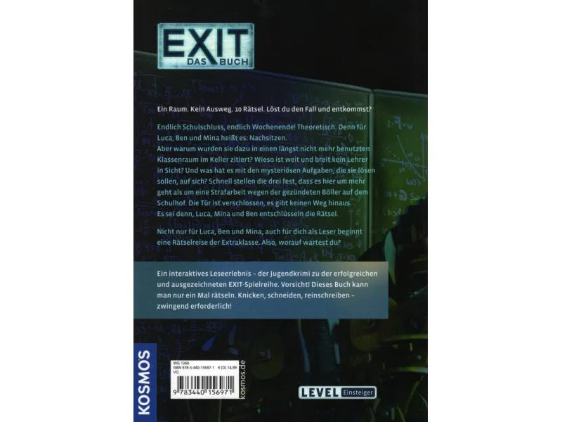 Kosmos Kennerspiel EXIT – Das Buch: Der Keller der Geheimnisse