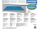 Intex Pool-Abdeckplane 549 x 274 cm Solar