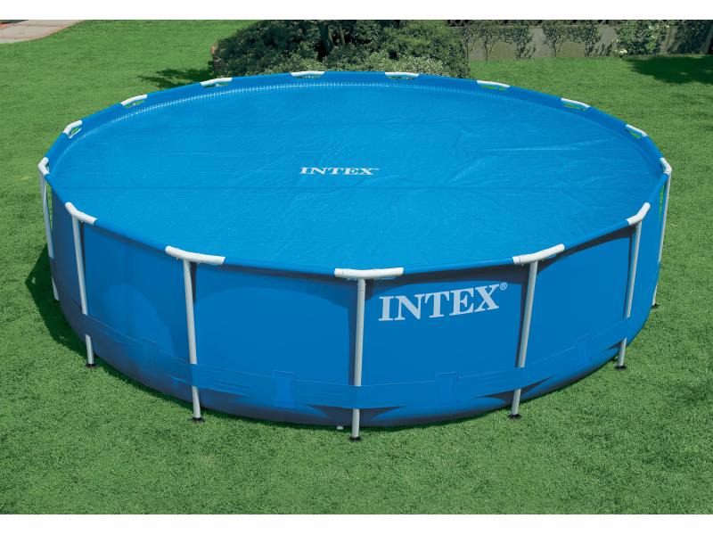 Intex Pool-Abdeckplane Ø 488 cm Solar