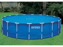 Intex Pool-Abdeckplane Ø 549 cm Solar