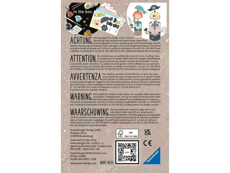 Ravensburger Bastelset EcoCreate «Pirates»