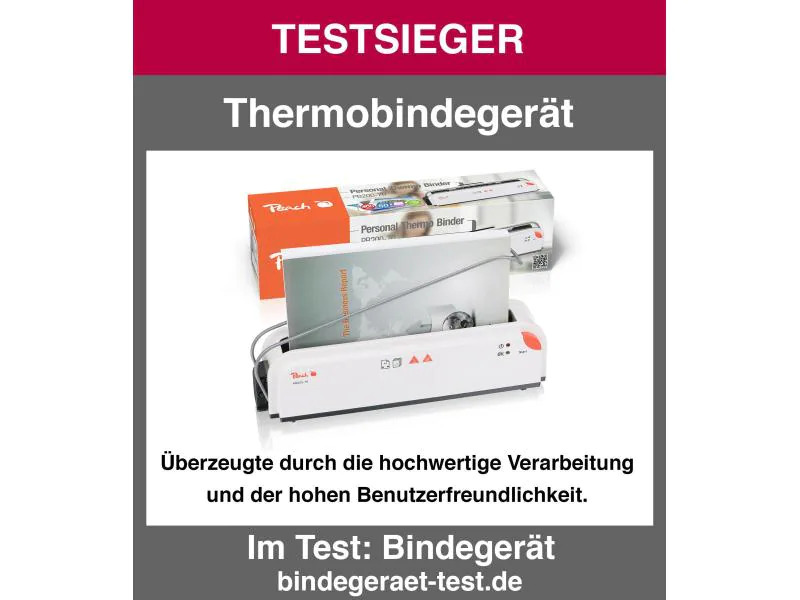 Peach Thermobindegerät PB200-70 300 Seiten