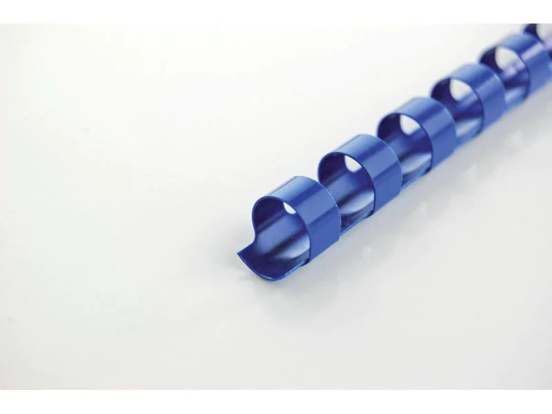 GBC Binderücken CombBind 6 mm Blau, 100 Stück