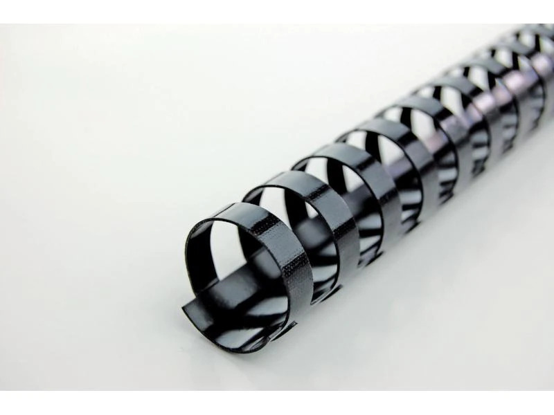 GBC Binderücken CombBind 6 mm Schwarz, 100 Stück