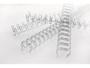 GBC Binderücken WireBind 6 mm Silber, 100 Stück