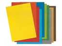 Büroline Einbanddeckel 385 g/m², 100 Stück, Gelb