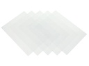 Fellowes Einbanddeckel A4, 150 µm, 100 Stück, Glatt, Transparent