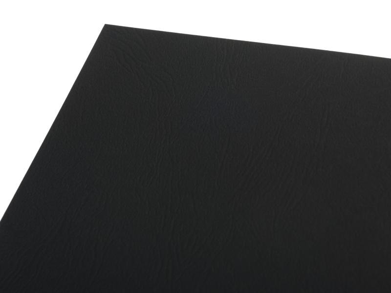 Fellowes Einbanddeckel Lederstruktur A4, 250 g/m², 100 Stück, Schwarz