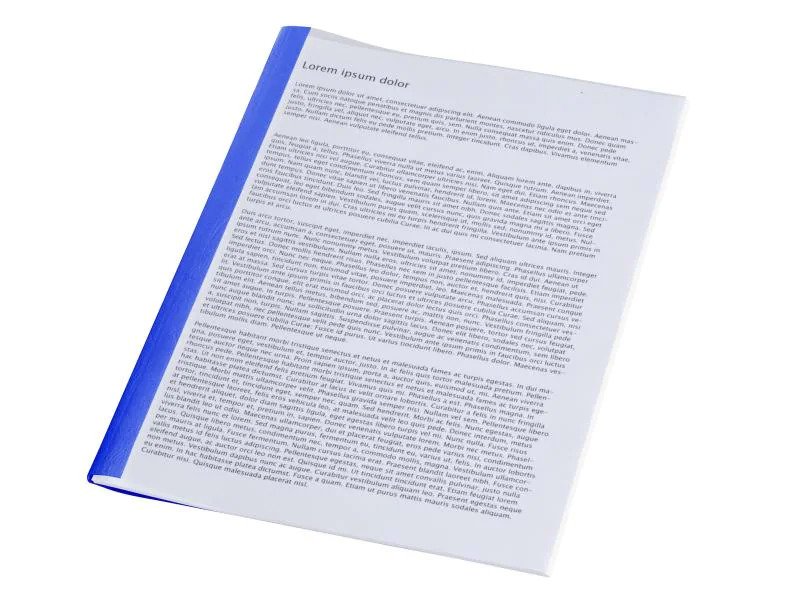 Fellowes Einbanddeckel Prestige für 1-8 Blatt, 100 Stück, Blau