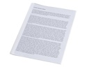 Fellowes Einbanddeckel Prestige für 9-32 Blatt, 100 Stück, Weiss