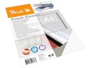 Peach Einbanddeckel A4, 0.18 mm, 100 Stück, Glatt, Transparent