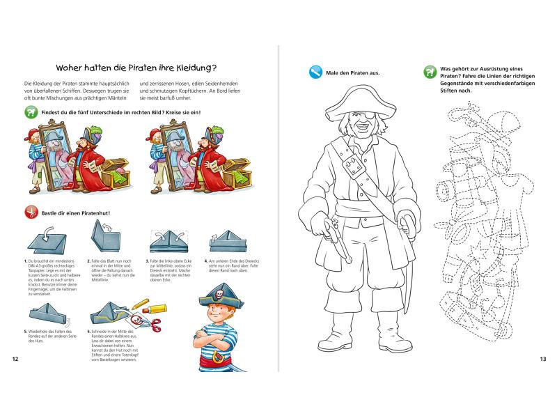 Ravensburger Kinder-Sachbuch WWW Aktiv-Heft Piraten