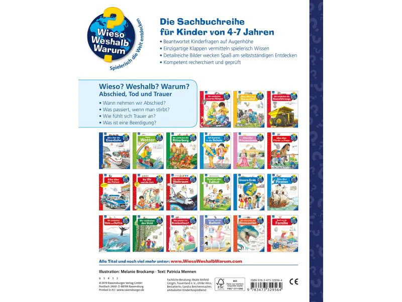 Ravensburger Kinder-Sachbuch WWW: Abschied, Tod und Trauer