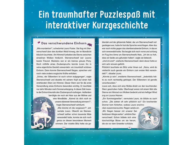 Kosmos Story-Puzzle: Sternenschweif – Das verschwundene Einhorn