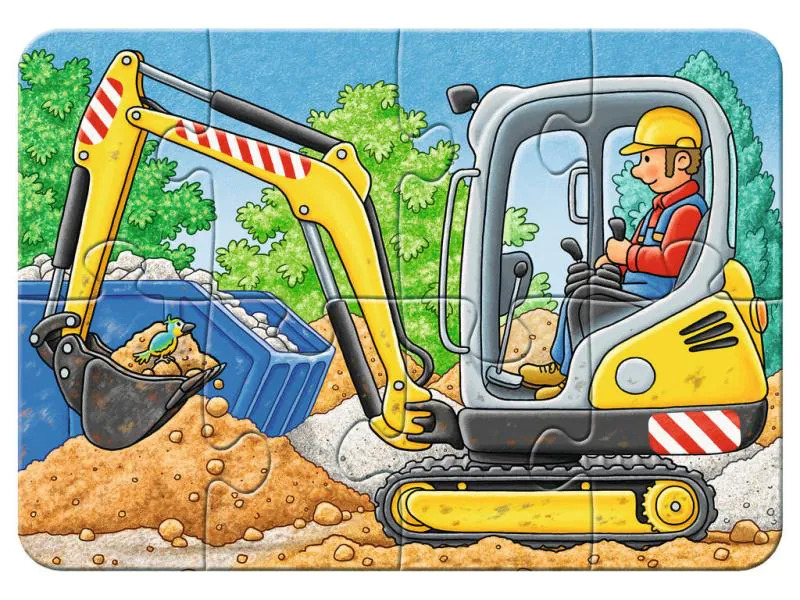 Ravensburger Kleinkinder Puzzle Bei der Arbeit