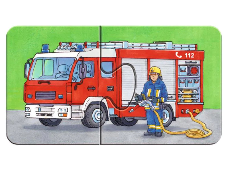 Ravensburger Kleinkinder Puzzle Einsatzfahrzeuge