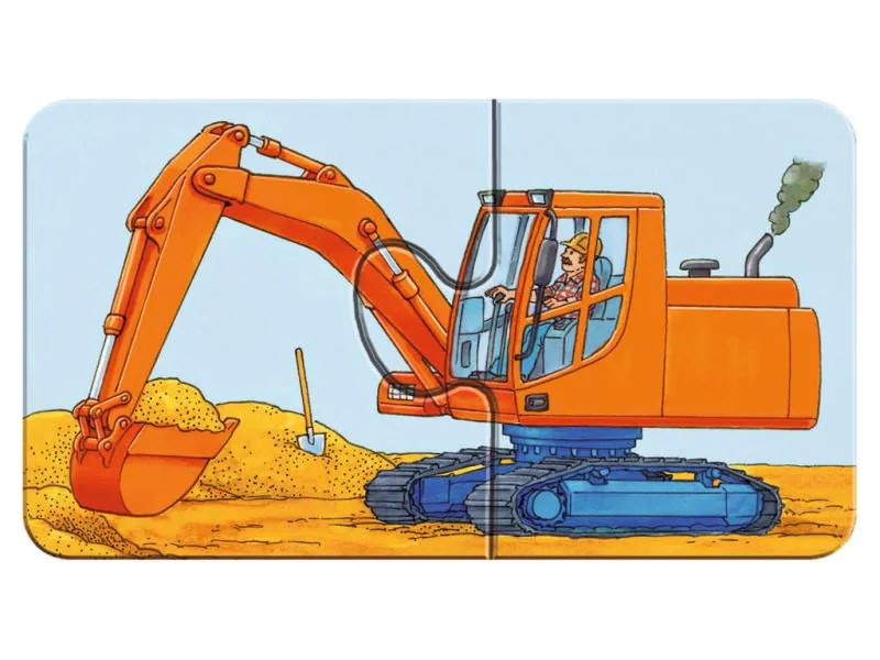 Ravensburger Kleinkinder Puzzle Einsatzfahrzeuge