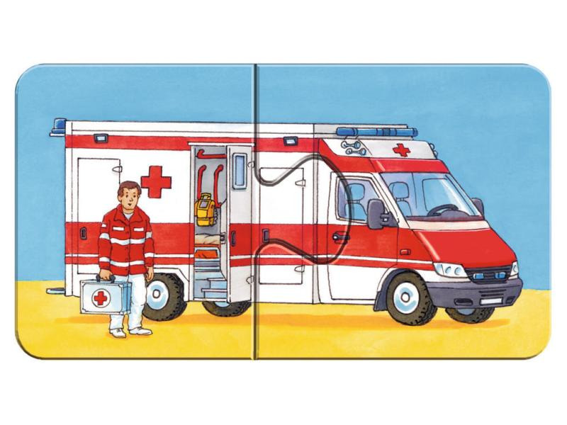 Ravensburger Kleinkinder Puzzle Einsatzfahrzeuge