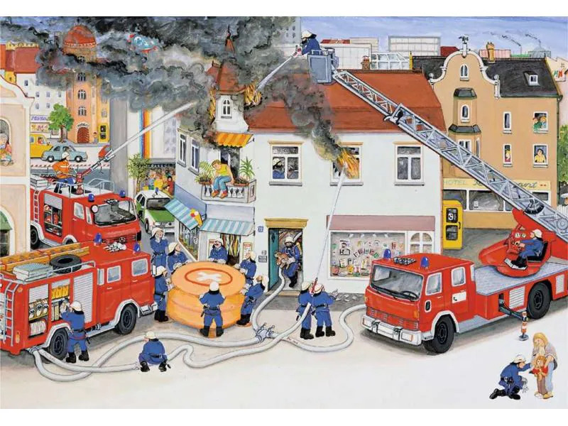 Ravensburger Puzzle Bei der Feuerwehr