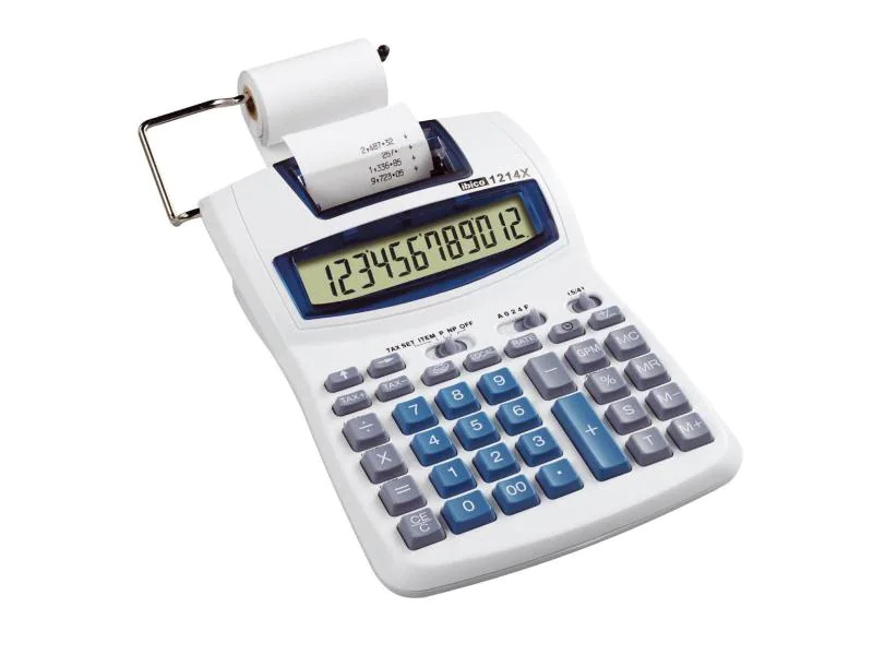 Ibico Bürorechner 1214X mit Druckfunktion